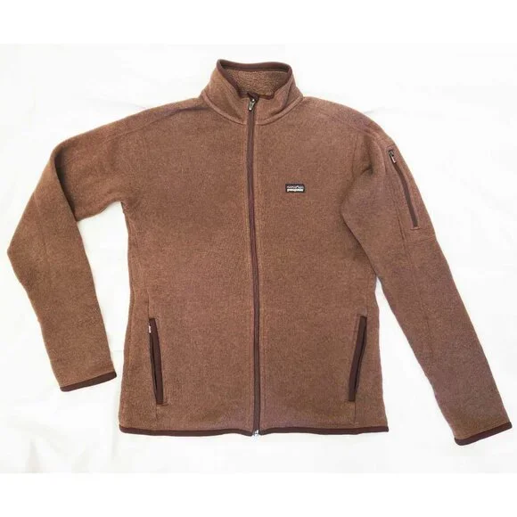 Patagonia Women's Better Sweater Jacket Fleece Sable Brown M - Picture 2 of 6